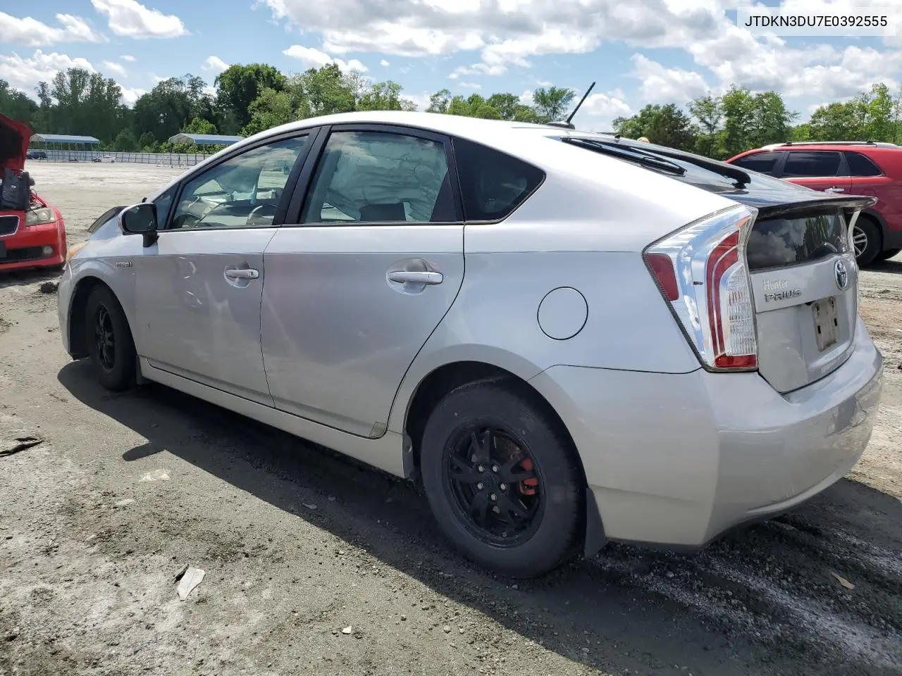 2014 Toyota Prius VIN: JTDKN3DU7E0392555 Lot: 56793485