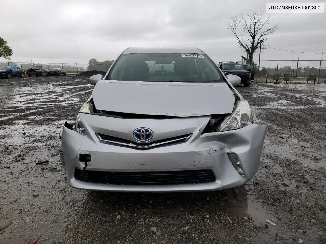 2014 Toyota Prius V VIN: JTDZN3EUXEJ002300 Lot: 56857475