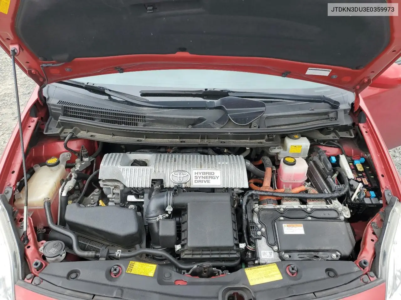 2014 Toyota Prius VIN: JTDKN3DU3E0359973 Lot: 56906065