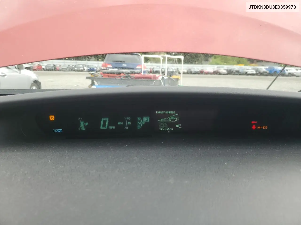 2014 Toyota Prius VIN: JTDKN3DU3E0359973 Lot: 56906065