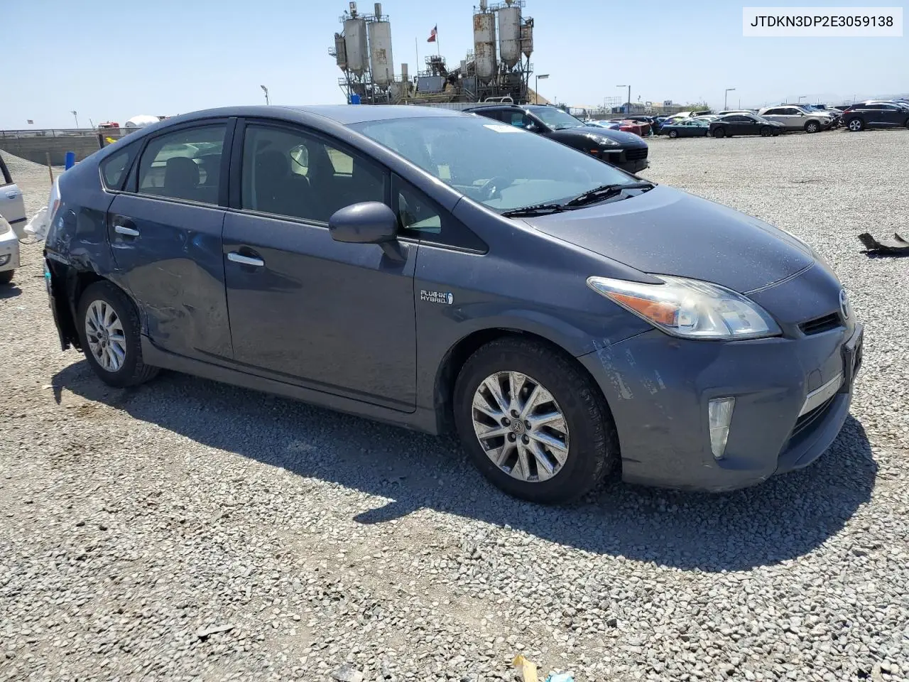 2014 Toyota Prius Plug-In VIN: JTDKN3DP2E3059138 Lot: 56997305