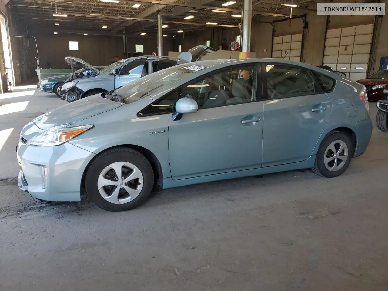 2014 Toyota Prius VIN: JTDKN3DU6E1842514 Lot: 57185995