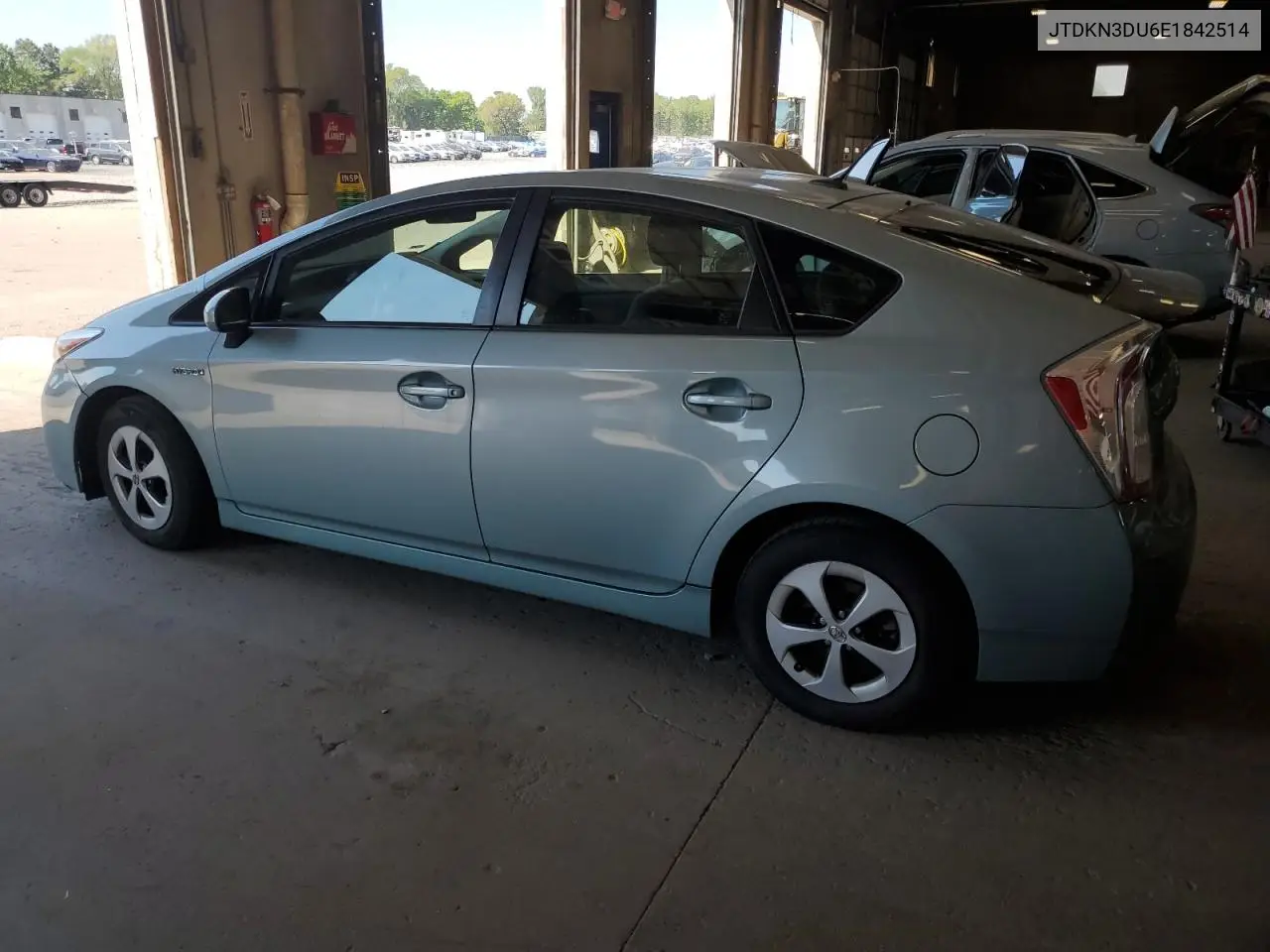 2014 Toyota Prius VIN: JTDKN3DU6E1842514 Lot: 57185995