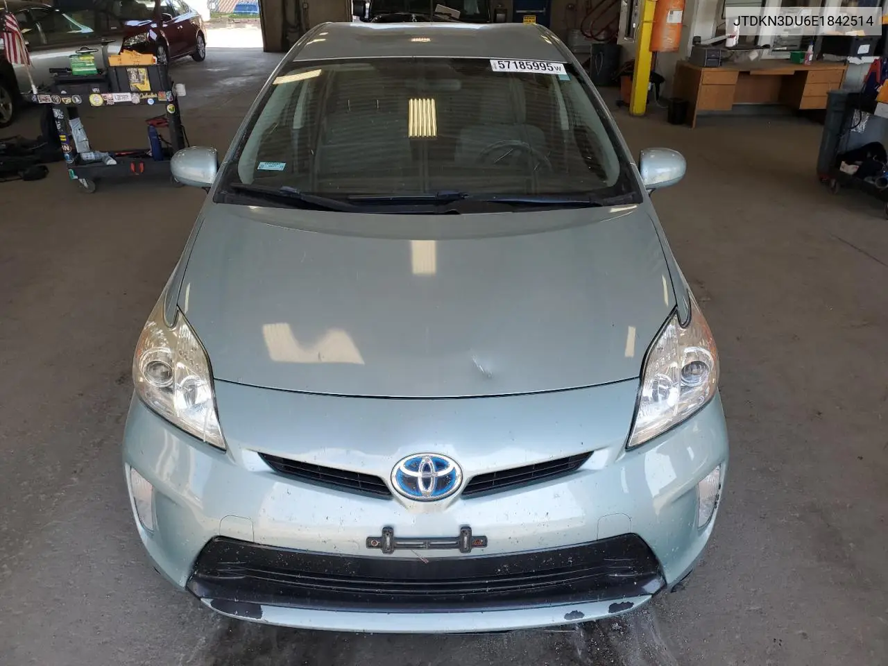 2014 Toyota Prius VIN: JTDKN3DU6E1842514 Lot: 57185995