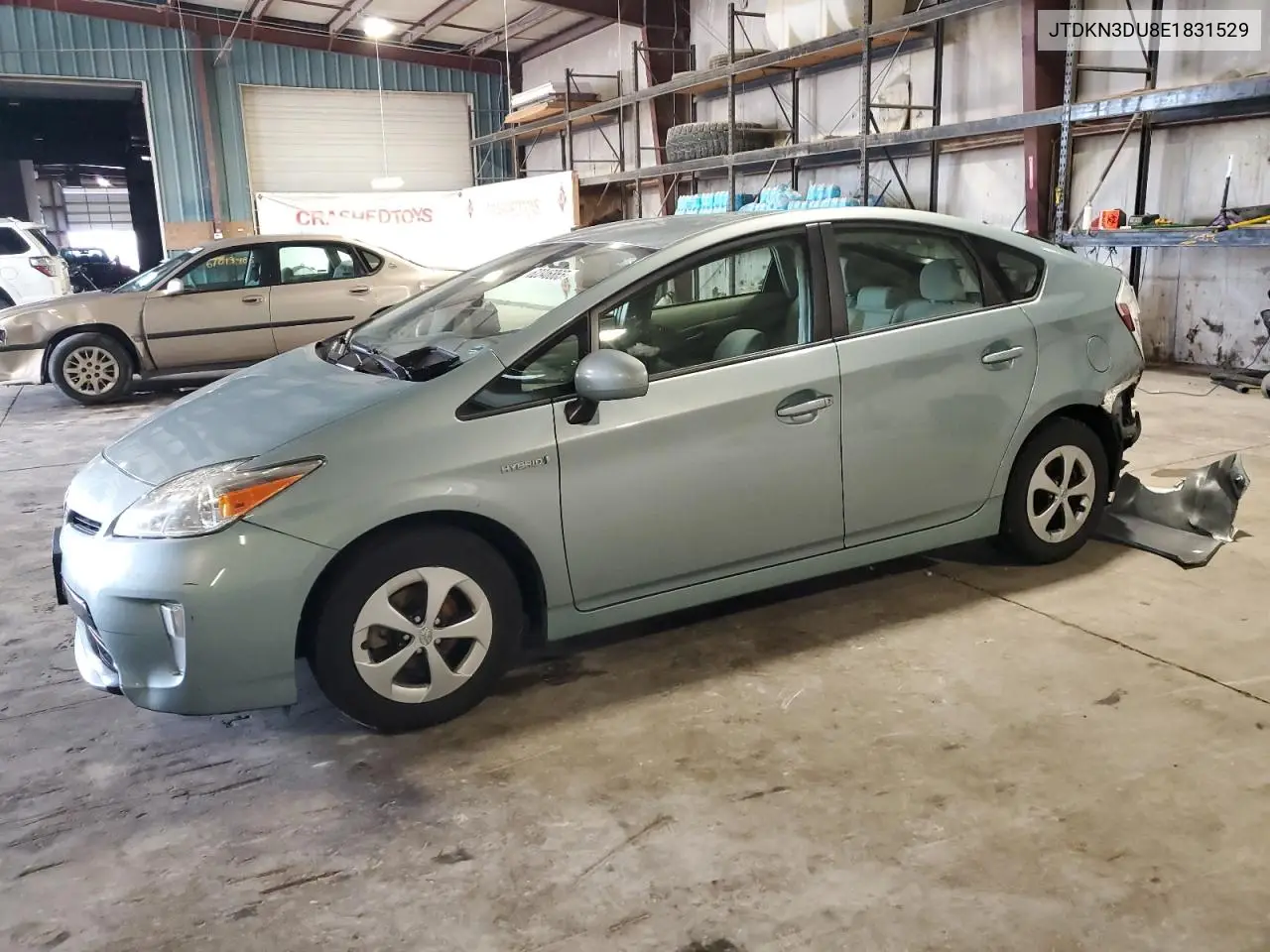 2014 Toyota Prius VIN: JTDKN3DU8E1831529 Lot: 62346865
