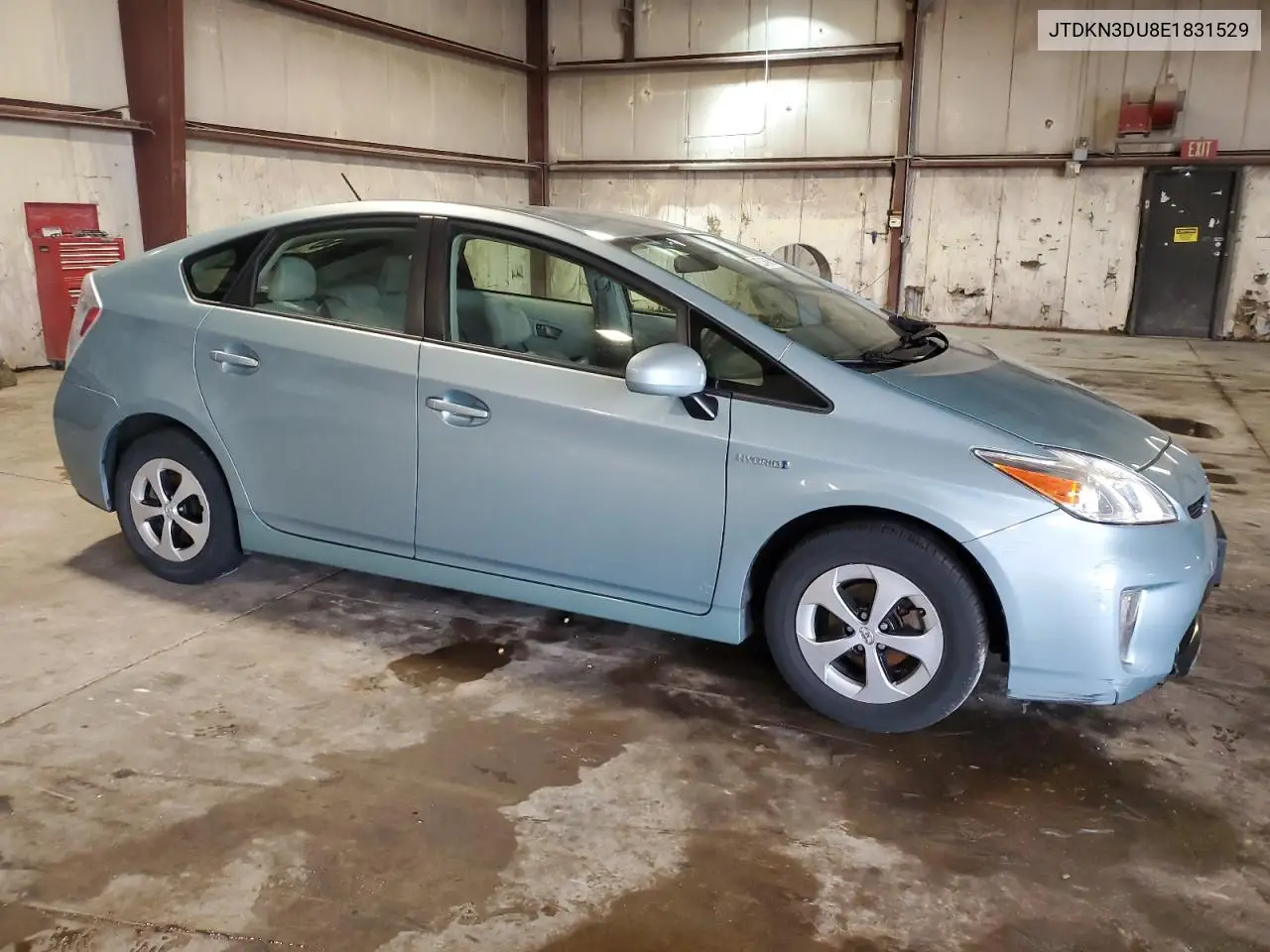 2014 Toyota Prius VIN: JTDKN3DU8E1831529 Lot: 62346865
