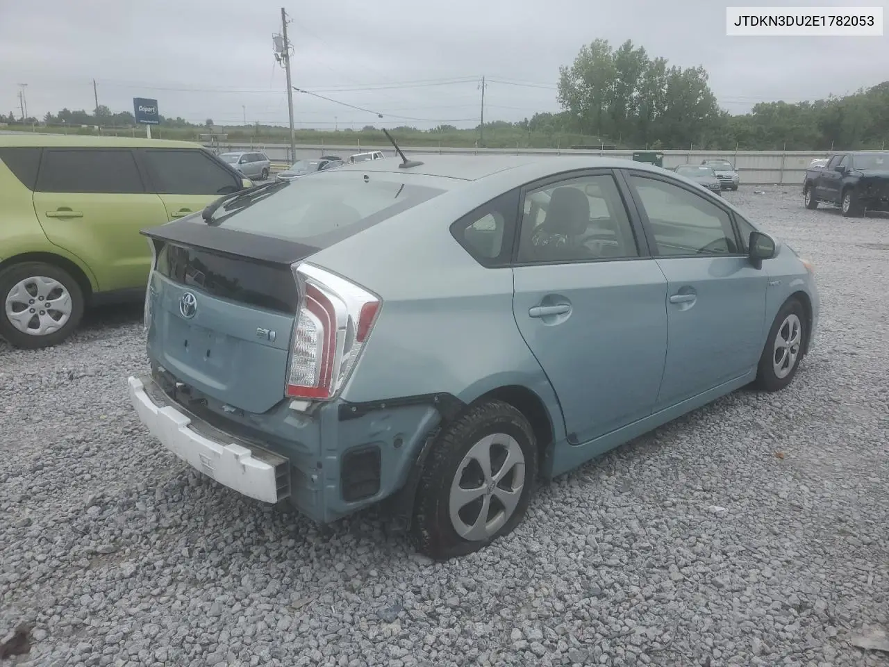 2014 Toyota Prius VIN: JTDKN3DU2E1782053 Lot: 62579835