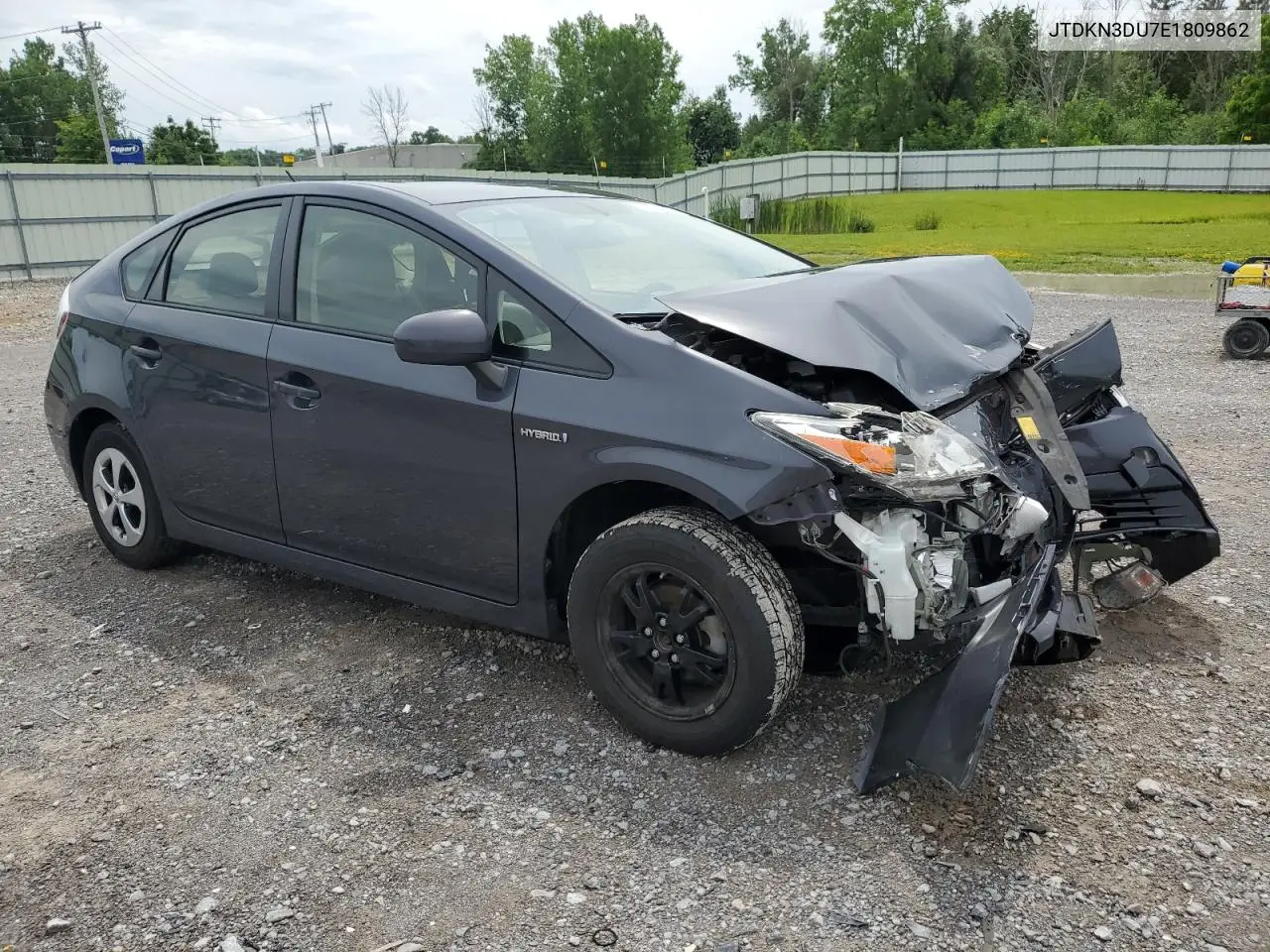 2014 Toyota Prius VIN: JTDKN3DU7E1809862 Lot: 62656955