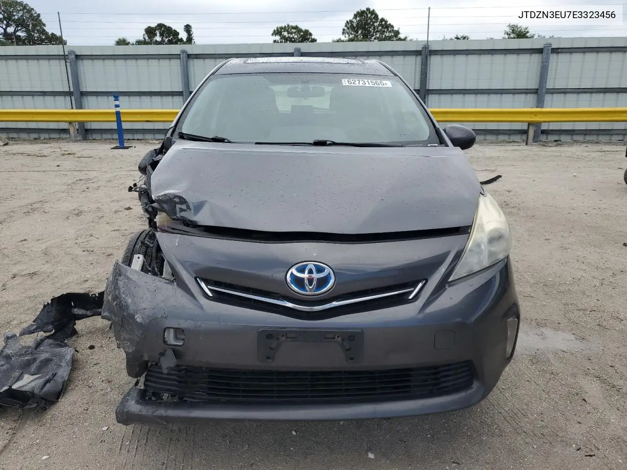 2014 Toyota Prius V VIN: JTDZN3EU7E3323456 Lot: 62731565