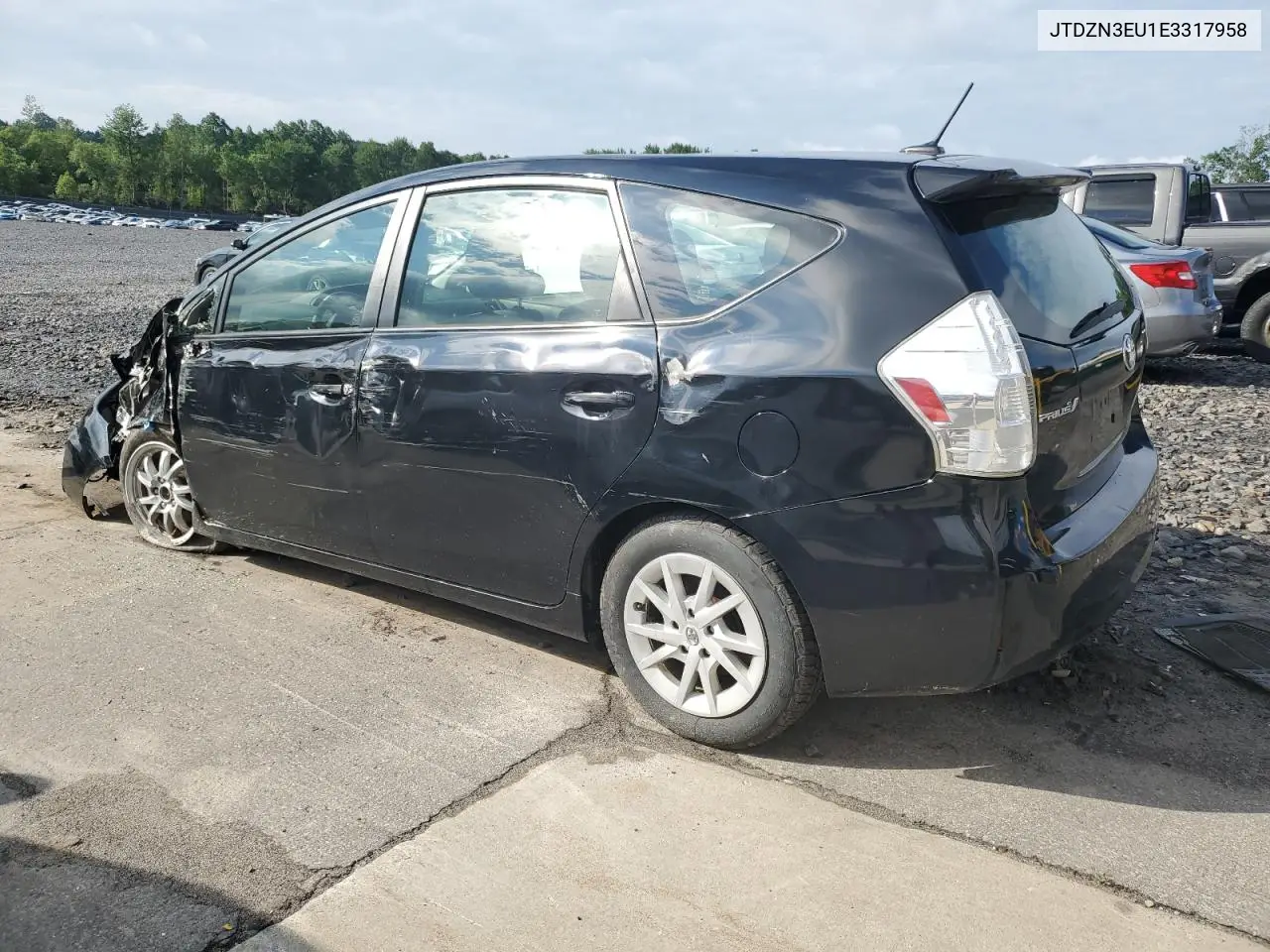 2014 Toyota Prius V VIN: JTDZN3EU1E3317958 Lot: 62790055