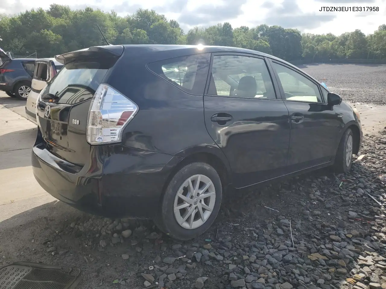 2014 Toyota Prius V VIN: JTDZN3EU1E3317958 Lot: 62790055