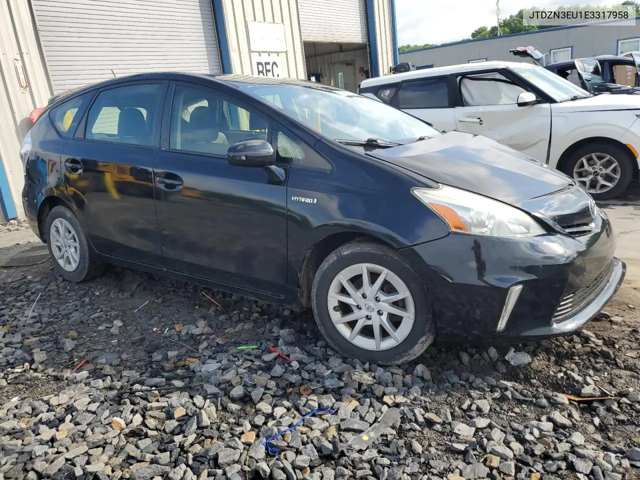 2014 Toyota Prius V VIN: JTDZN3EU1E3317958 Lot: 62790055