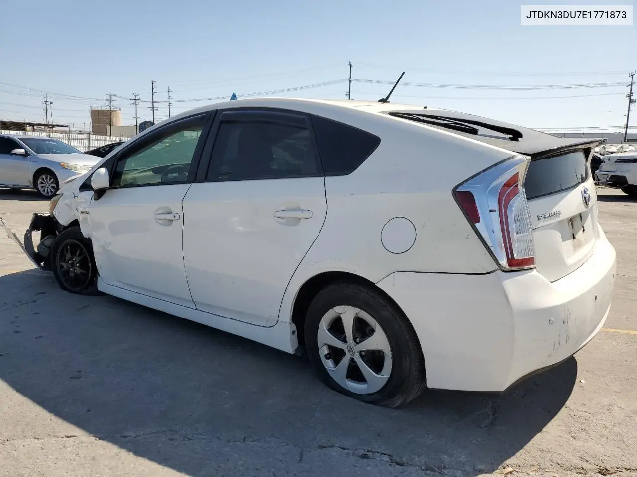 2014 Toyota Prius VIN: JTDKN3DU7E1771873 Lot: 62949605