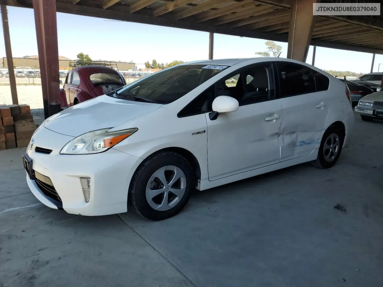 2014 Toyota Prius VIN: JTDKN3DU8E0379040 Lot: 63234715