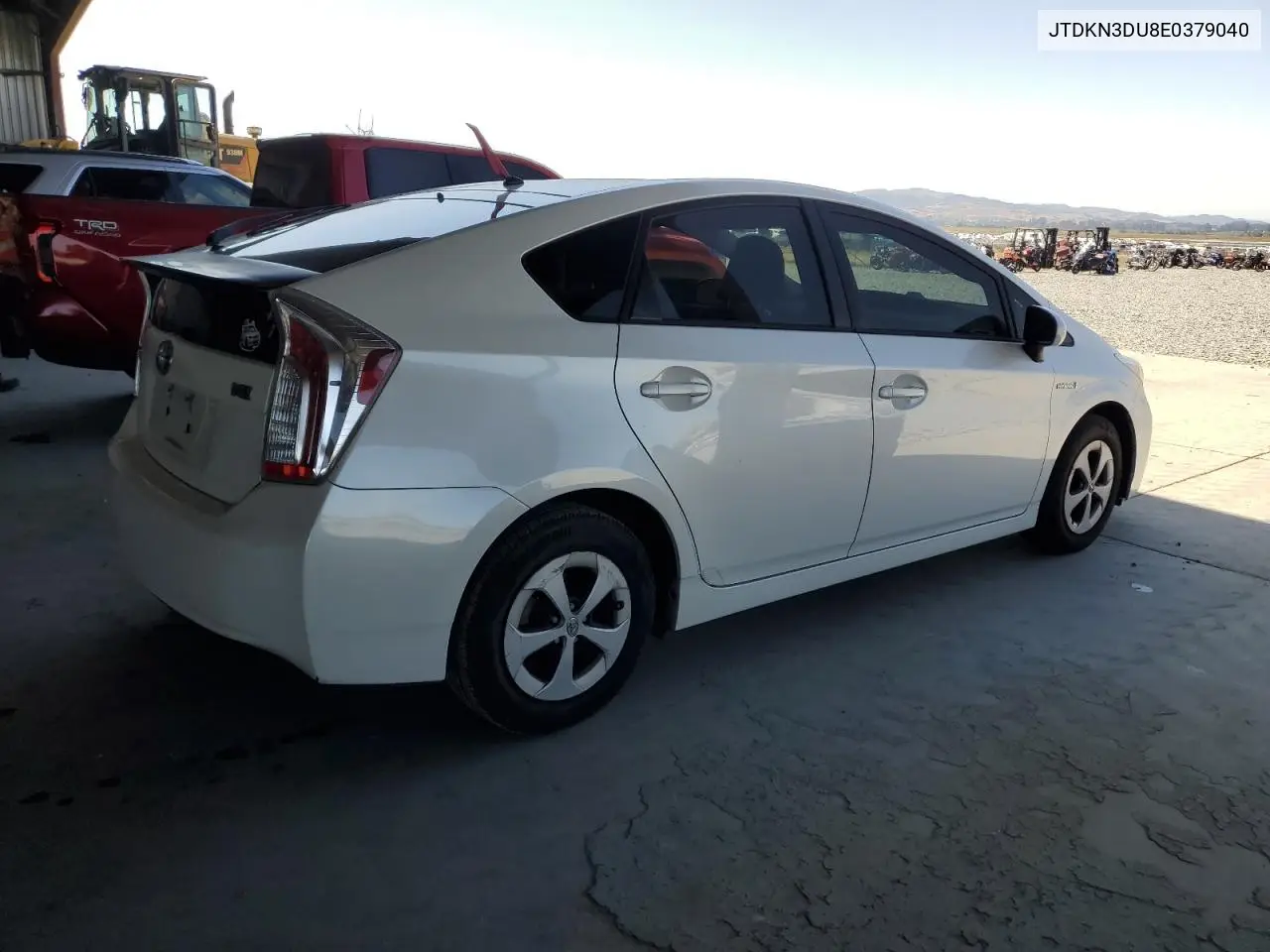 2014 Toyota Prius VIN: JTDKN3DU8E0379040 Lot: 63234715