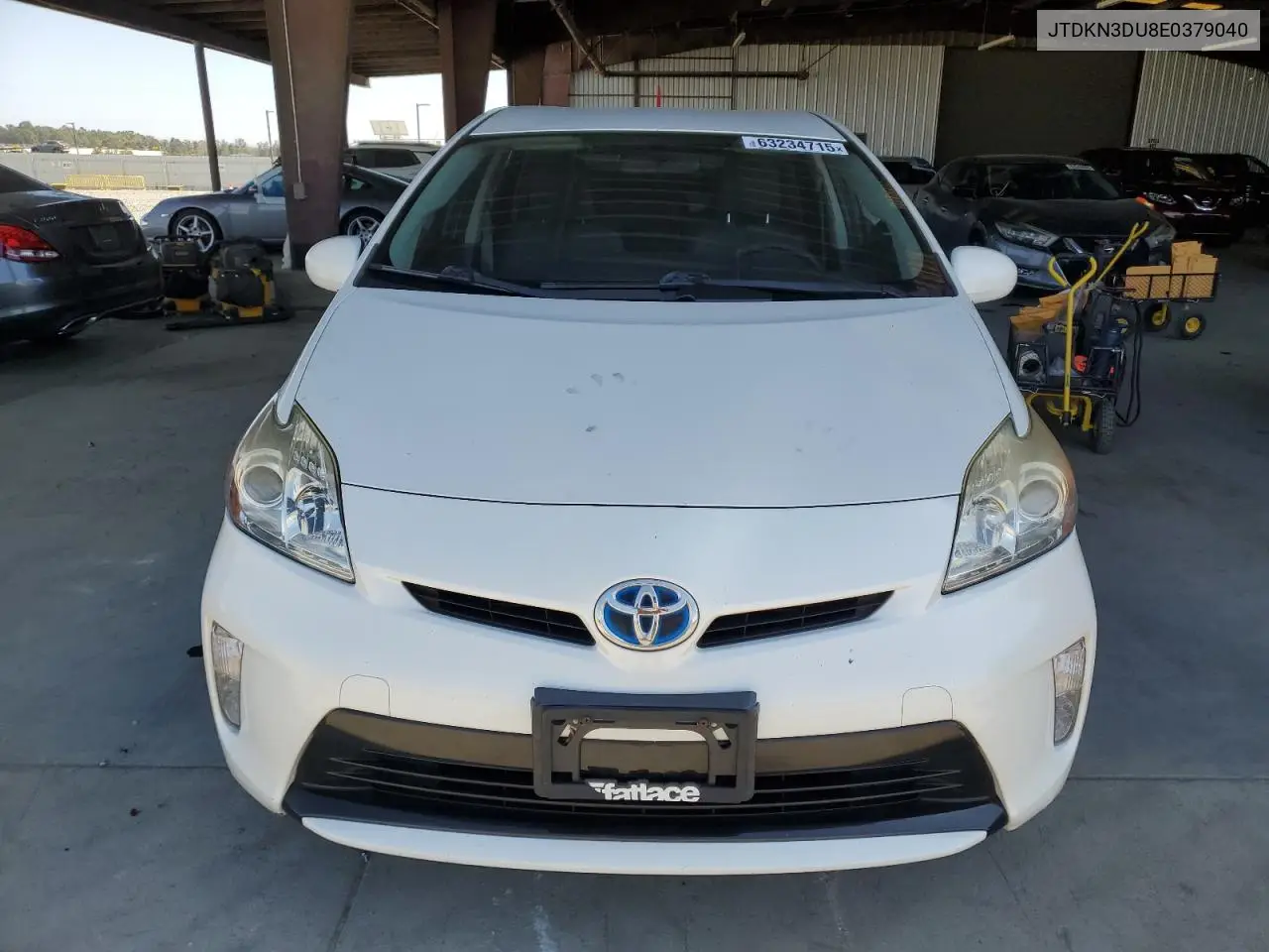 2014 Toyota Prius VIN: JTDKN3DU8E0379040 Lot: 63234715