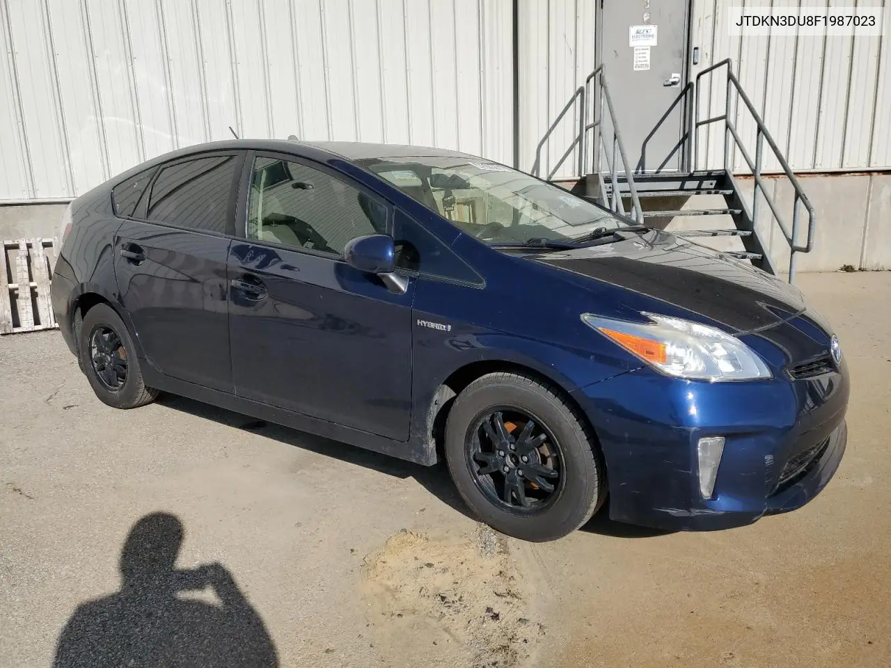 2015 Toyota Prius VIN: JTDKN3DU8F1987023 Lot: 49319125