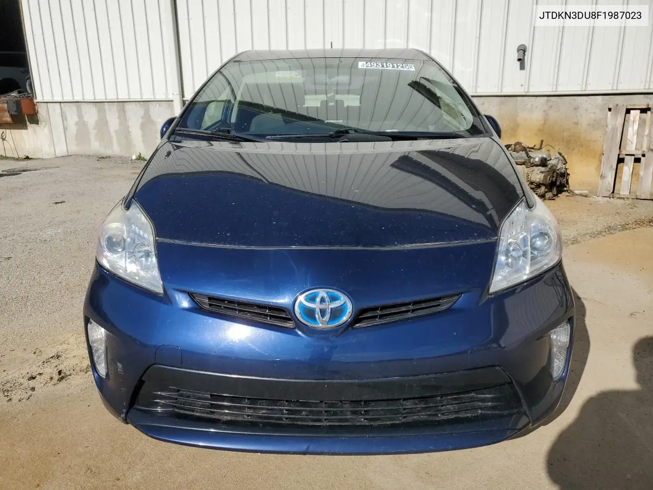2015 Toyota Prius VIN: JTDKN3DU8F1987023 Lot: 49319125