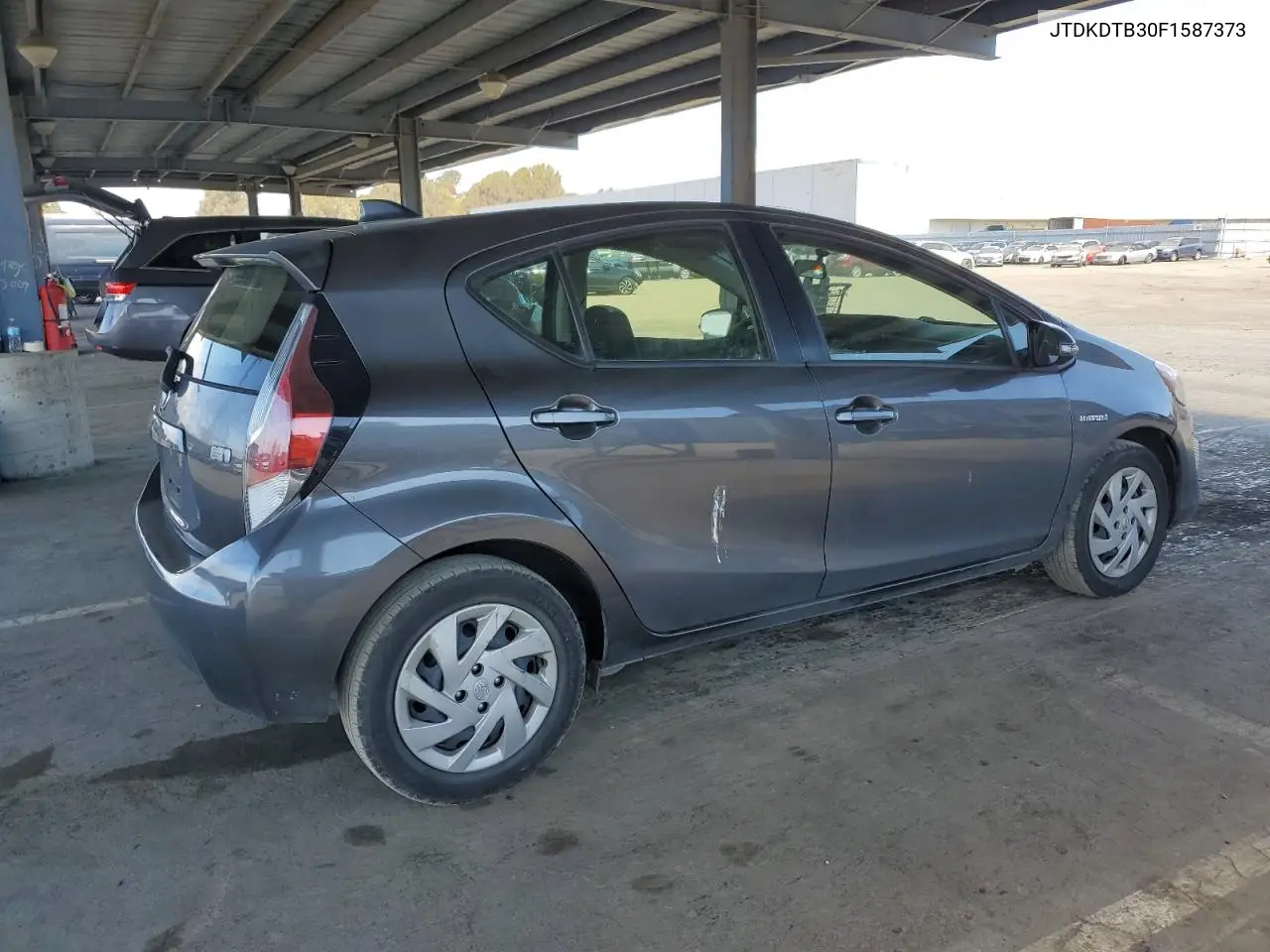2015 Toyota Prius C VIN: JTDKDTB30F1587373 Lot: 50828185