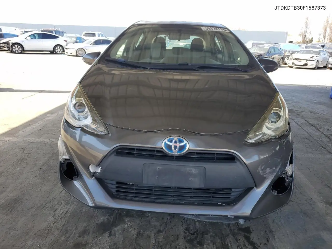 2015 Toyota Prius C VIN: JTDKDTB30F1587373 Lot: 50828185