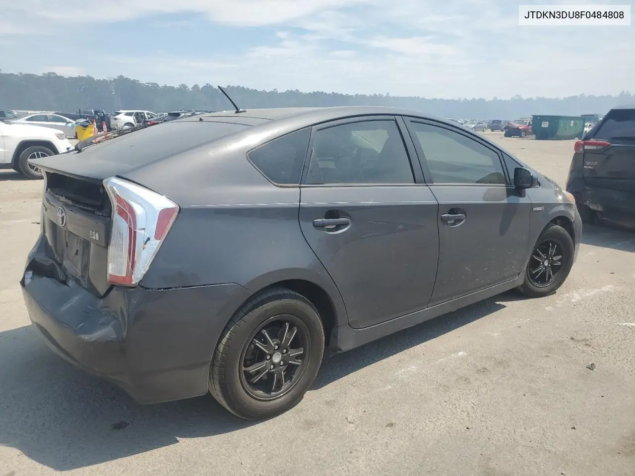 2015 Toyota Prius VIN: JTDKN3DU8F0484808 Lot: 55840635
