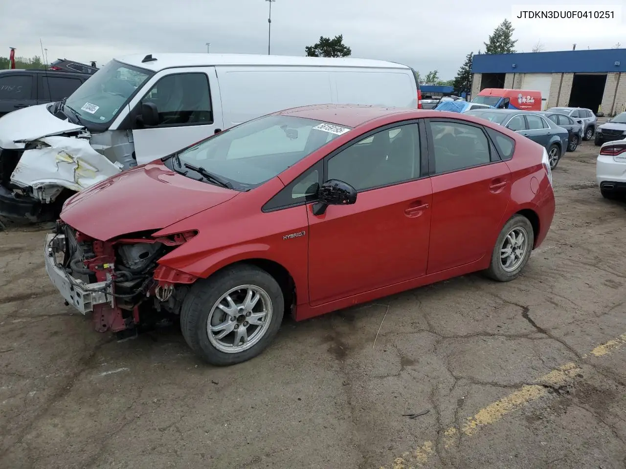 2015 Toyota Prius VIN: JTDKN3DU0F0410251 Lot: 56159195
