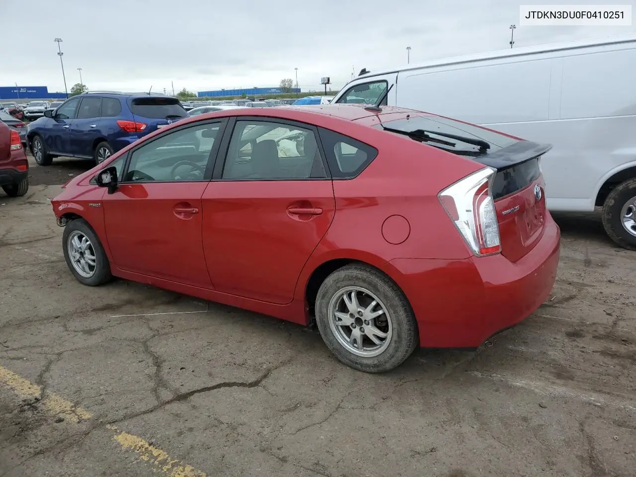 2015 Toyota Prius VIN: JTDKN3DU0F0410251 Lot: 56159195