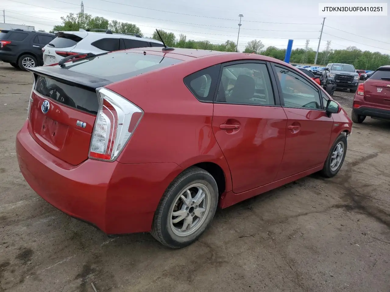 2015 Toyota Prius VIN: JTDKN3DU0F0410251 Lot: 56159195