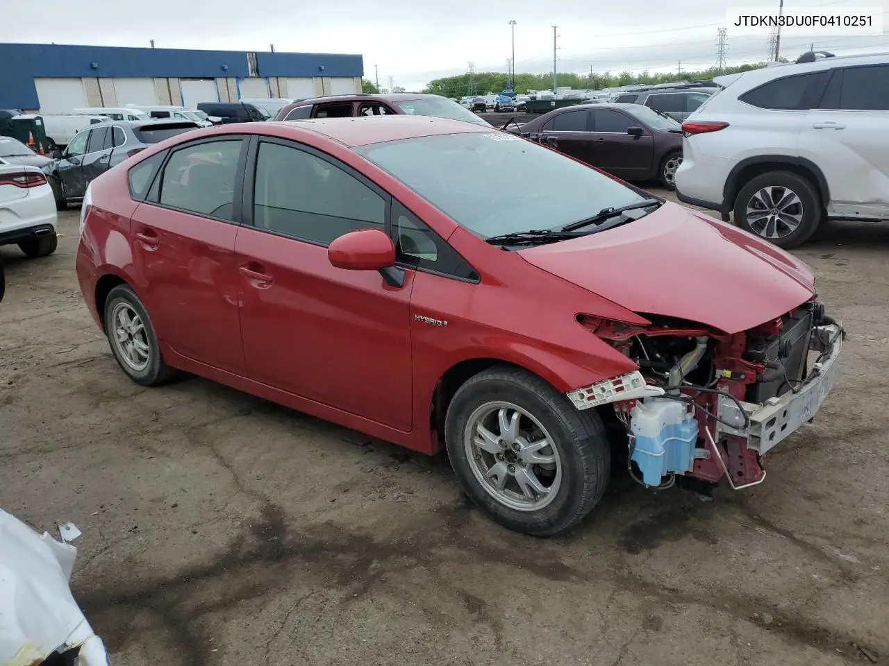 2015 Toyota Prius VIN: JTDKN3DU0F0410251 Lot: 56159195