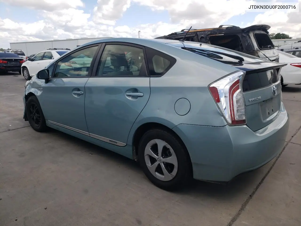 2015 Toyota Prius VIN: JTDKN3DU0F2000716 Lot: 56604535