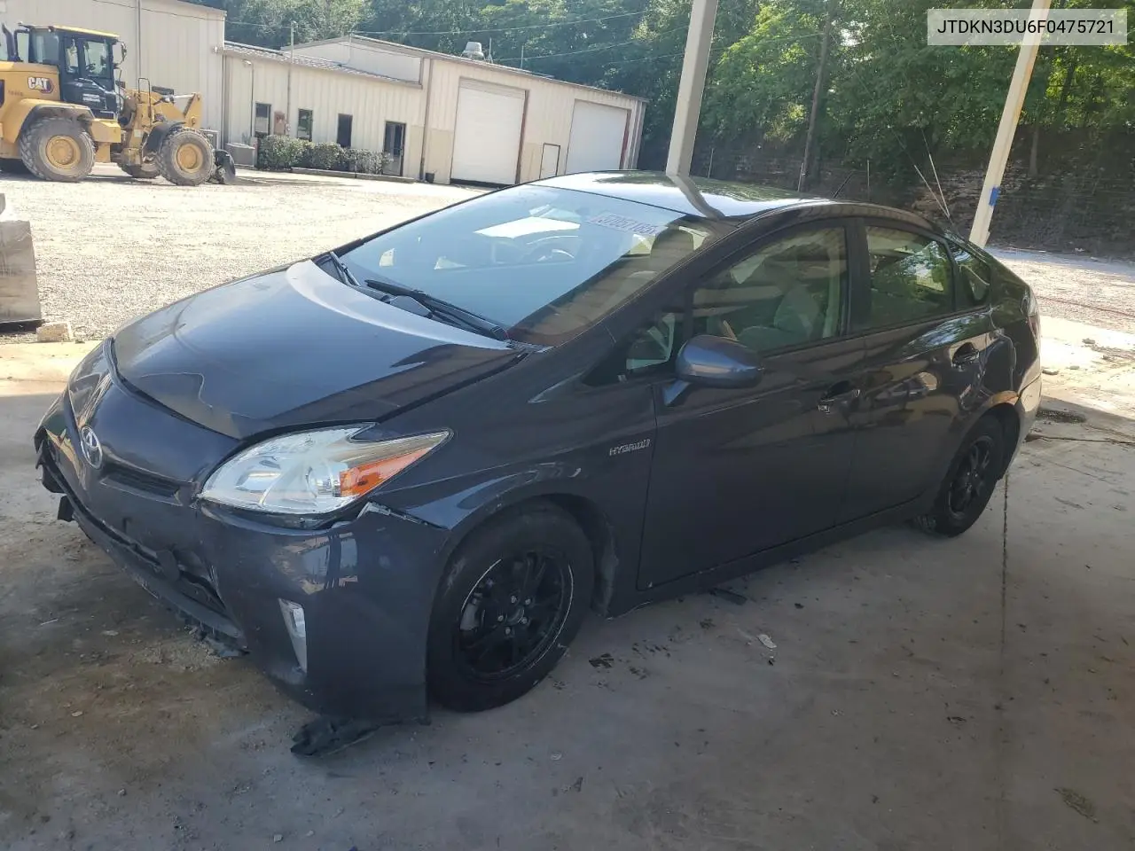 2015 Toyota Prius VIN: JTDKN3DU6F0475721 Lot: 57057185