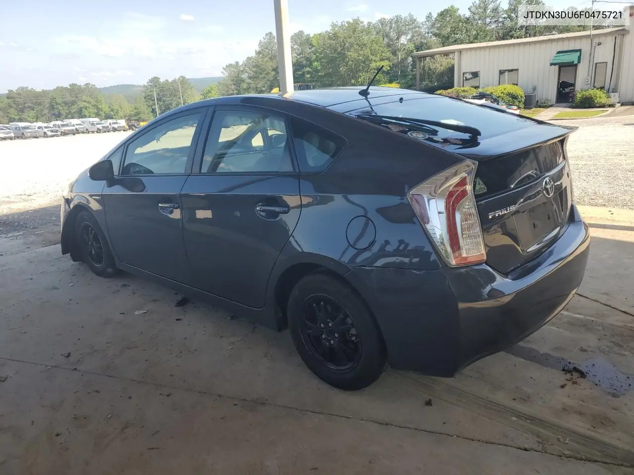 2015 Toyota Prius VIN: JTDKN3DU6F0475721 Lot: 57057185