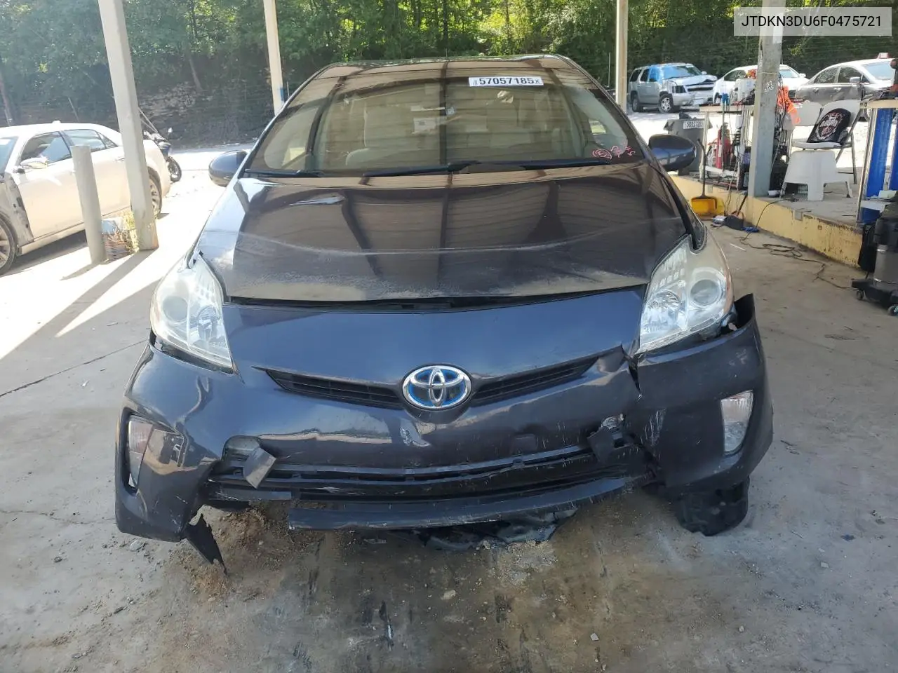 2015 Toyota Prius VIN: JTDKN3DU6F0475721 Lot: 57057185