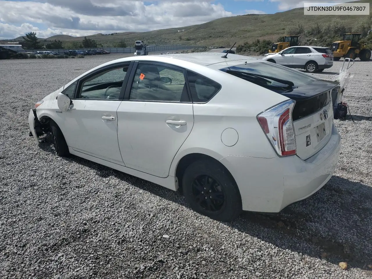 2015 Toyota Prius VIN: JTDKN3DU9F0467807 Lot: 57103875