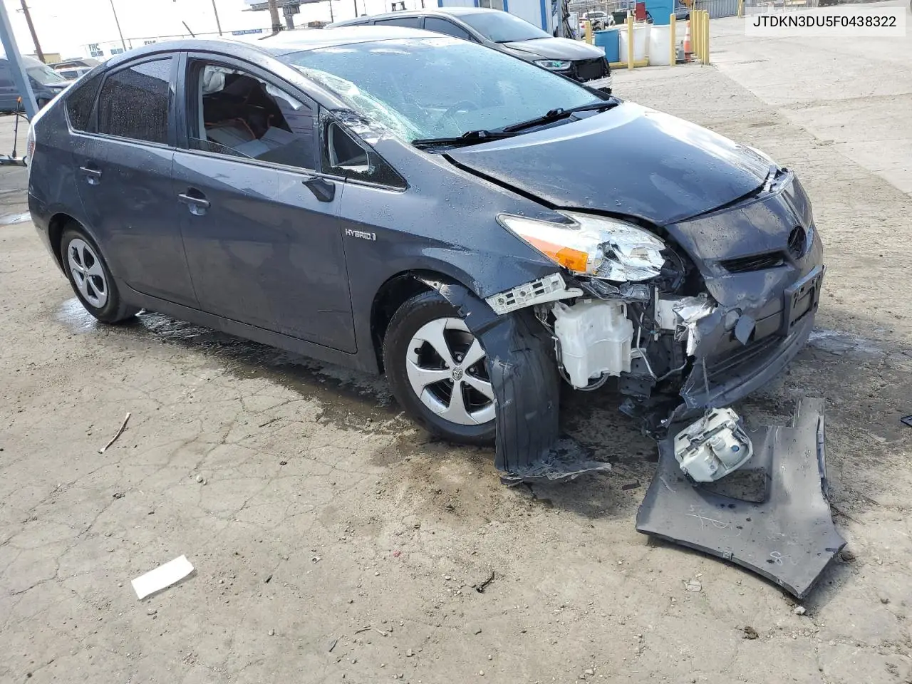 2015 Toyota Prius VIN: JTDKN3DU5F0438322 Lot: 57115685