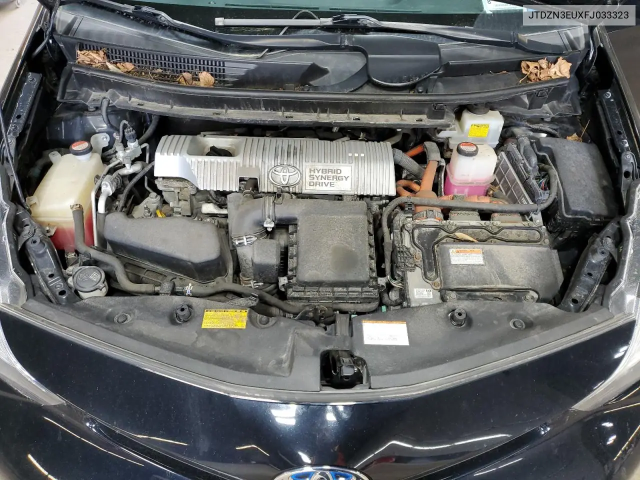 2015 Toyota Prius V VIN: JTDZN3EUXFJ033323 Lot: 57221155