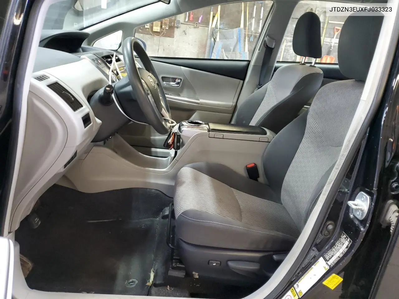 2015 Toyota Prius V VIN: JTDZN3EUXFJ033323 Lot: 57221155