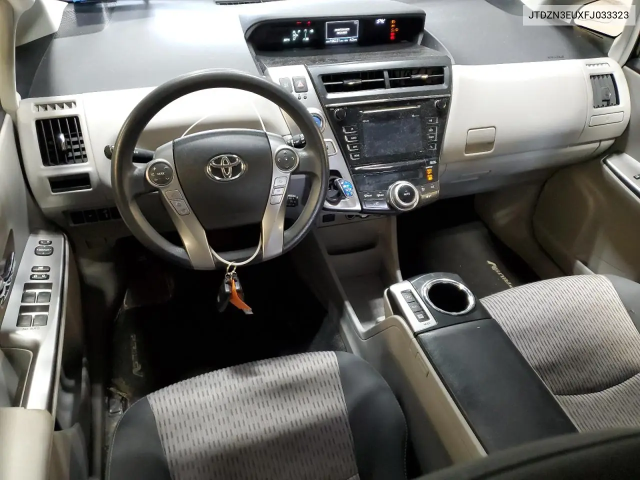 2015 Toyota Prius V VIN: JTDZN3EUXFJ033323 Lot: 57221155