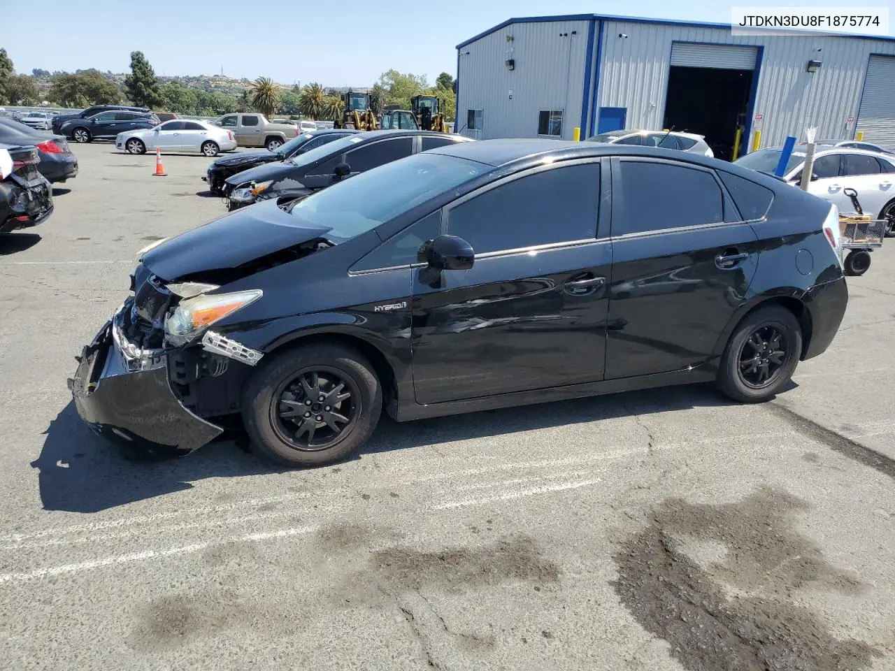 2015 Toyota Prius VIN: JTDKN3DU8F1875774 Lot: 59635925