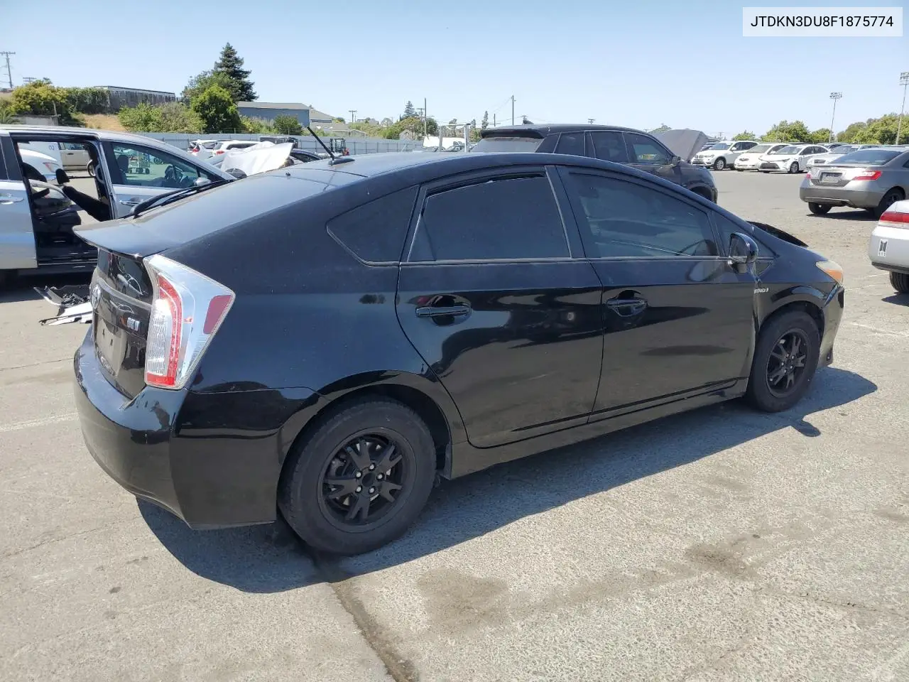 2015 Toyota Prius VIN: JTDKN3DU8F1875774 Lot: 59635925