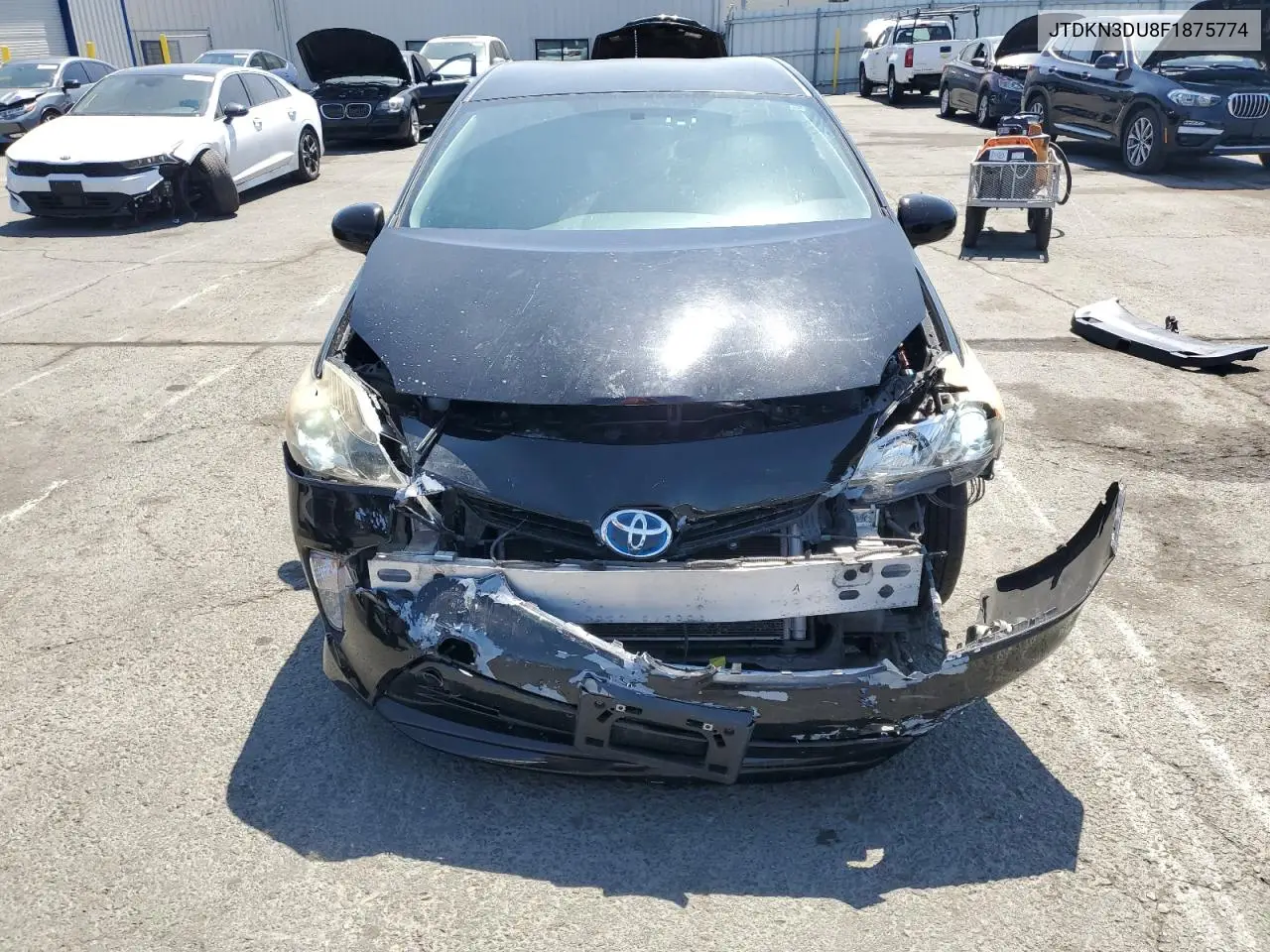 2015 Toyota Prius VIN: JTDKN3DU8F1875774 Lot: 59635925