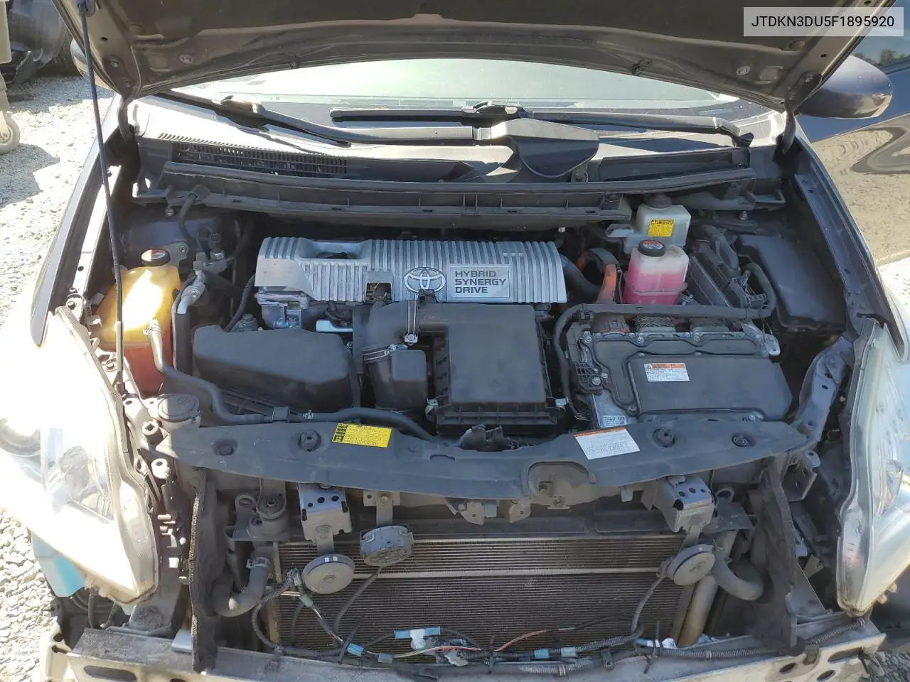 2015 Toyota Prius VIN: JTDKN3DU5F1895920 Lot: 61615365