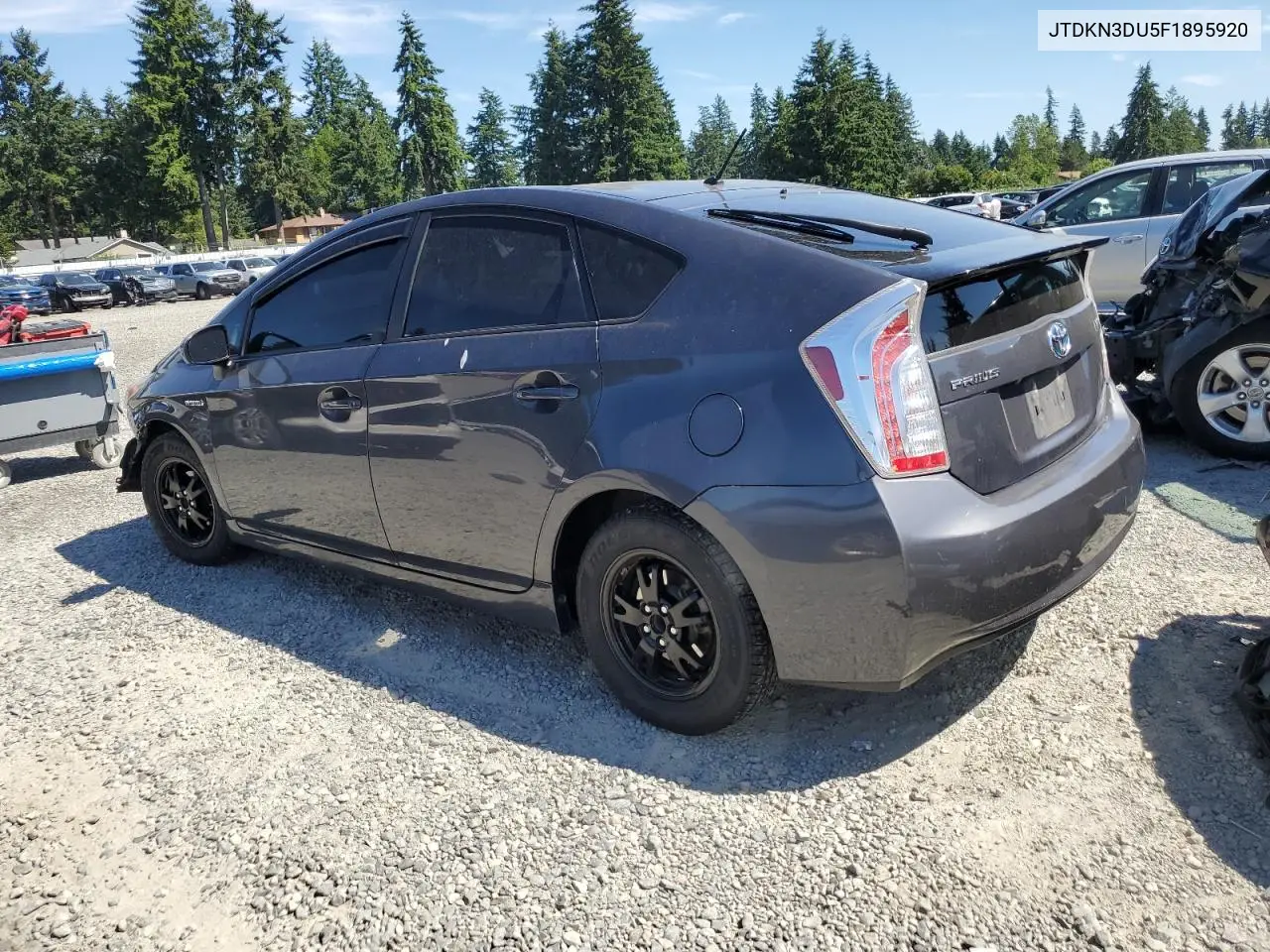 2015 Toyota Prius VIN: JTDKN3DU5F1895920 Lot: 61615365