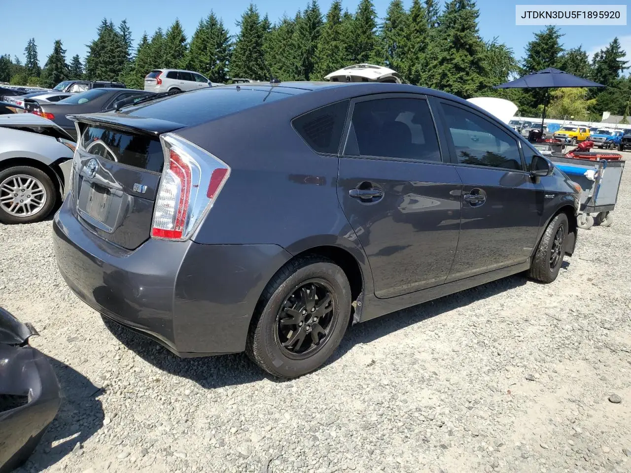2015 Toyota Prius VIN: JTDKN3DU5F1895920 Lot: 61615365