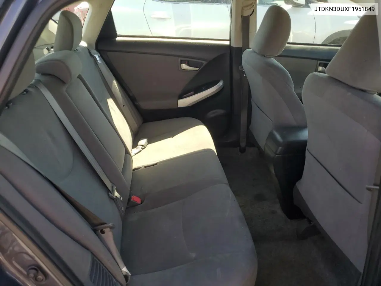 2015 Toyota Prius VIN: JTDKN3DUXF1951849 Lot: 62610515