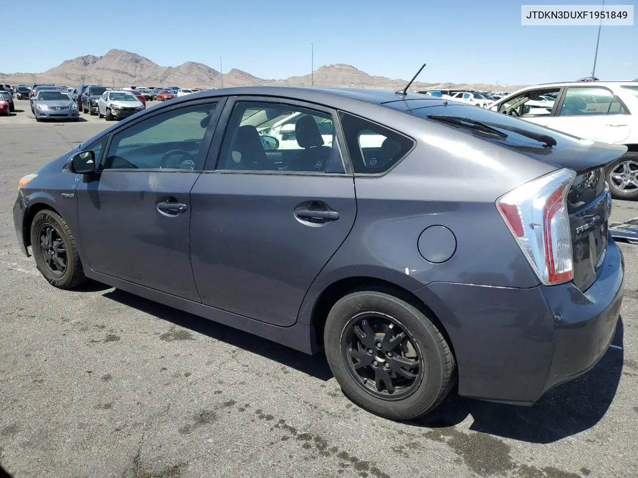 2015 Toyota Prius VIN: JTDKN3DUXF1951849 Lot: 62610515