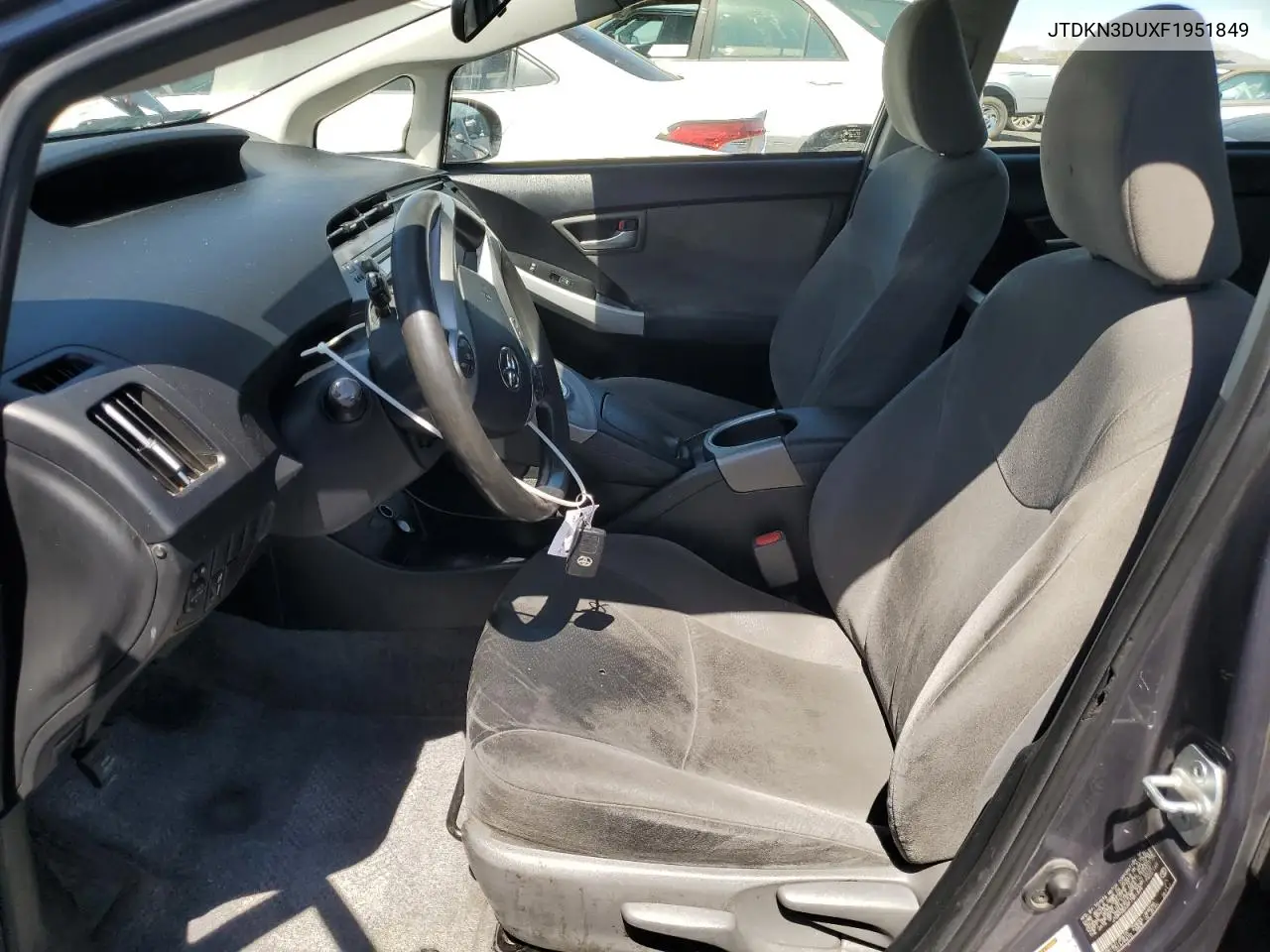 2015 Toyota Prius VIN: JTDKN3DUXF1951849 Lot: 62610515