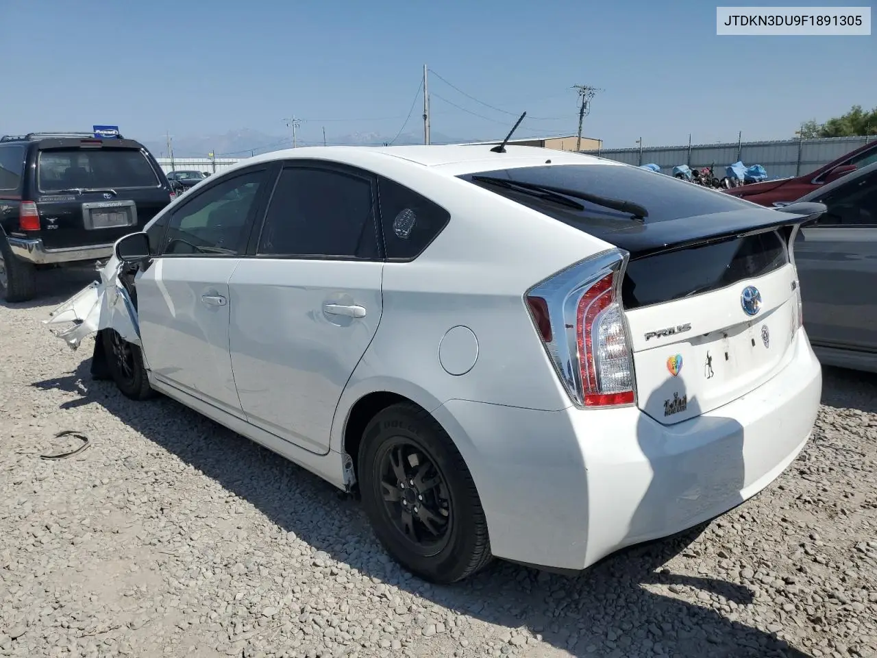 2015 Toyota Prius VIN: JTDKN3DU9F1891305 Lot: 62684655