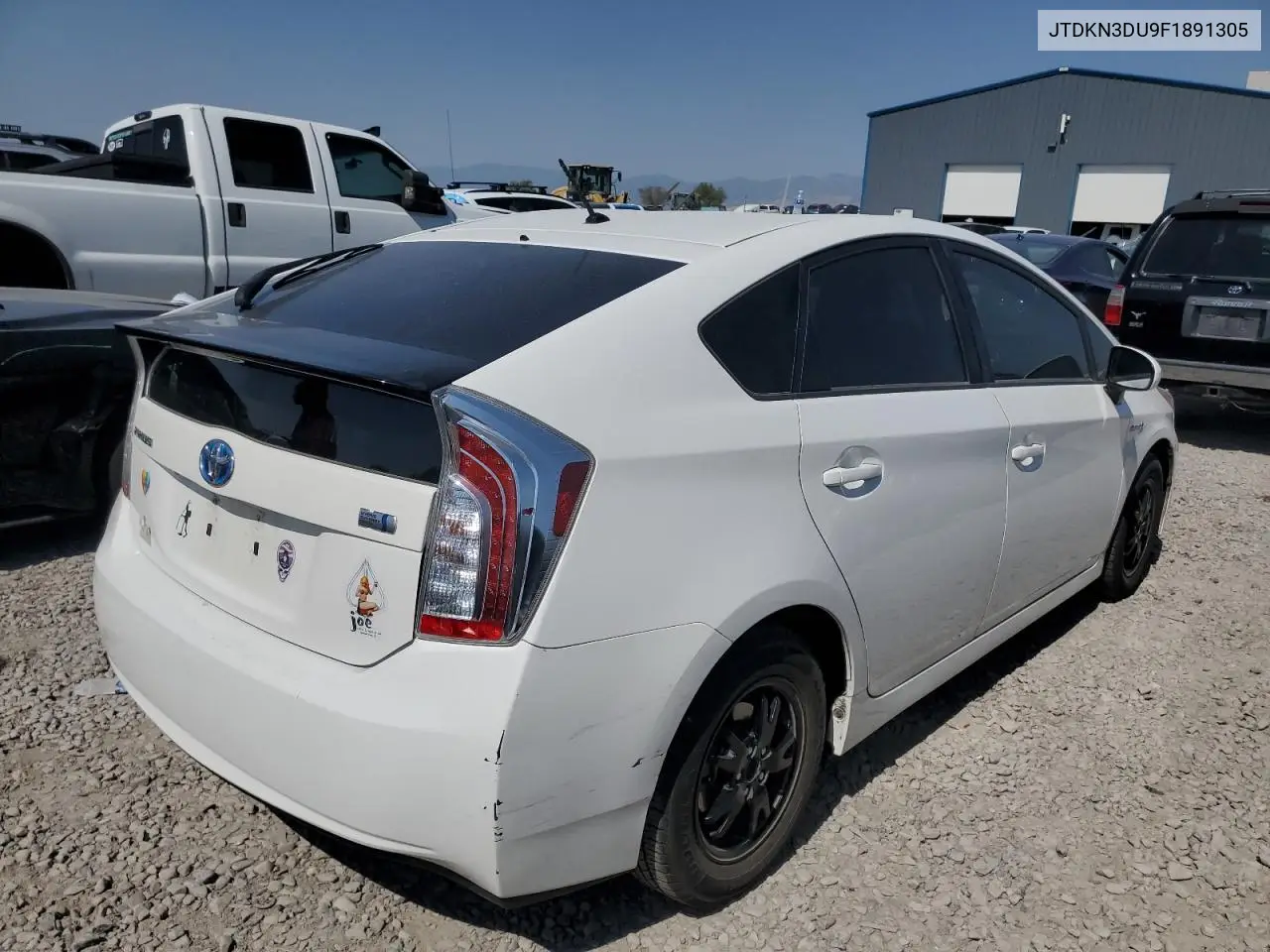 2015 Toyota Prius VIN: JTDKN3DU9F1891305 Lot: 62684655