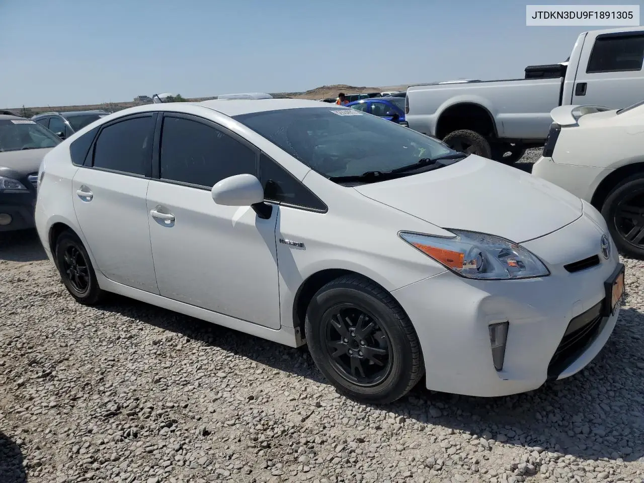 2015 Toyota Prius VIN: JTDKN3DU9F1891305 Lot: 62684655